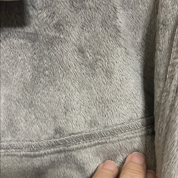 Free Country Light Gray Water Resistant Rain Coat with Removable Hood sz 2X - Picture 12 of 16